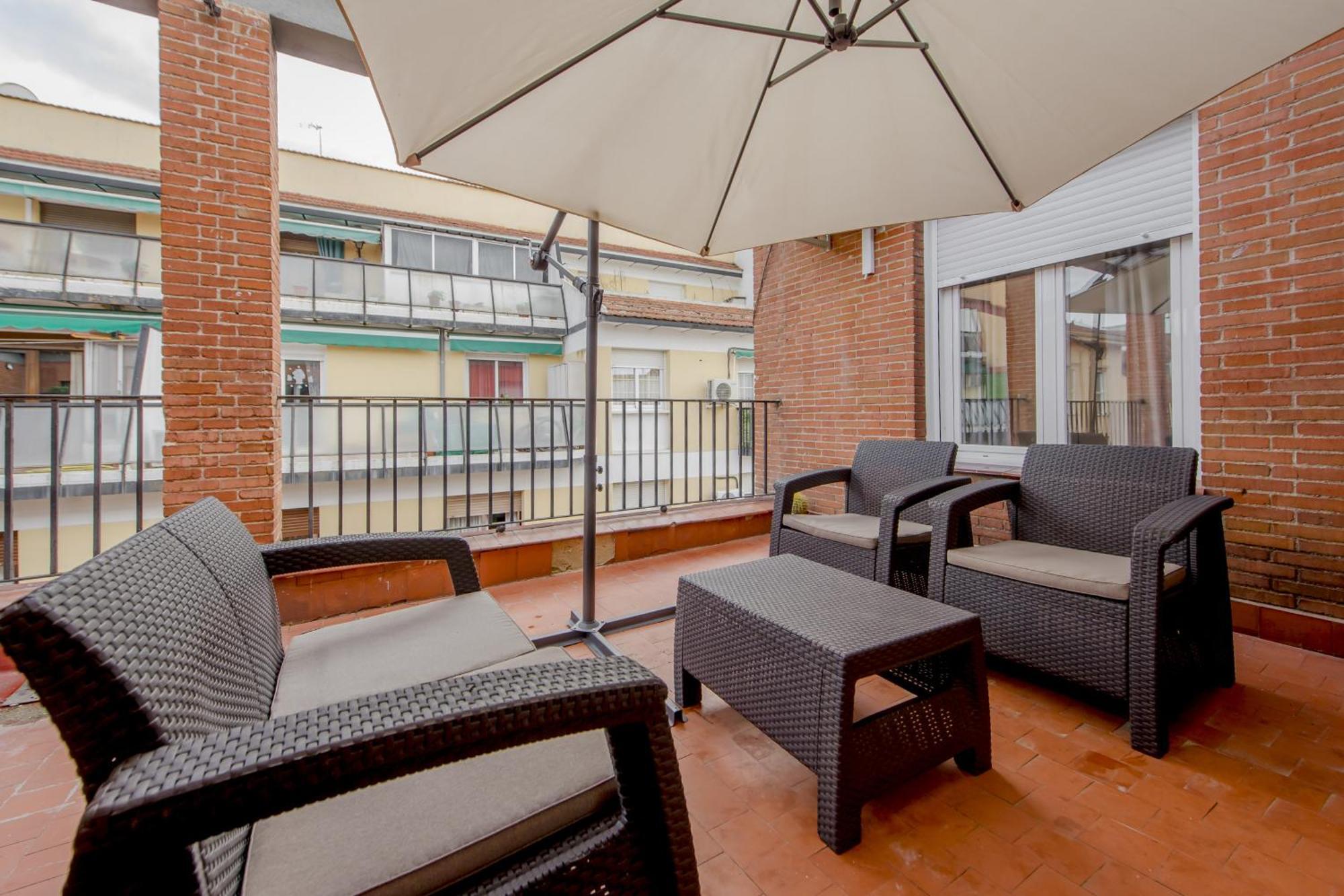Appartement Atico X9 Pax Con Gran Terraza En El La Latina Madrid