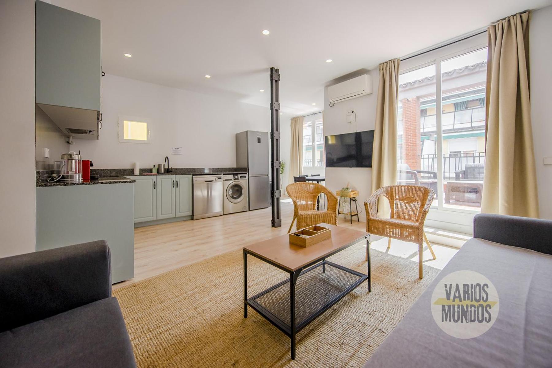 Atico X9 Pax Con Gran Terraza En El La Latina Appartement Madrid